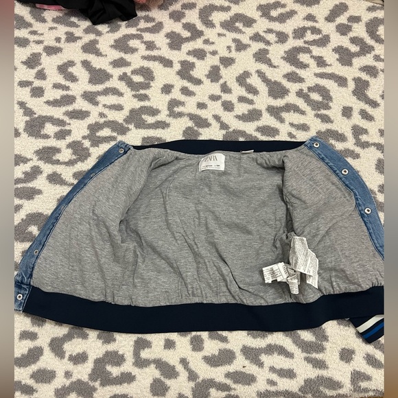 ZARA BOYS TWO TONE DENIM JACKET AND OMBRÉ PANT BUNDLE - Picture 10 of 10